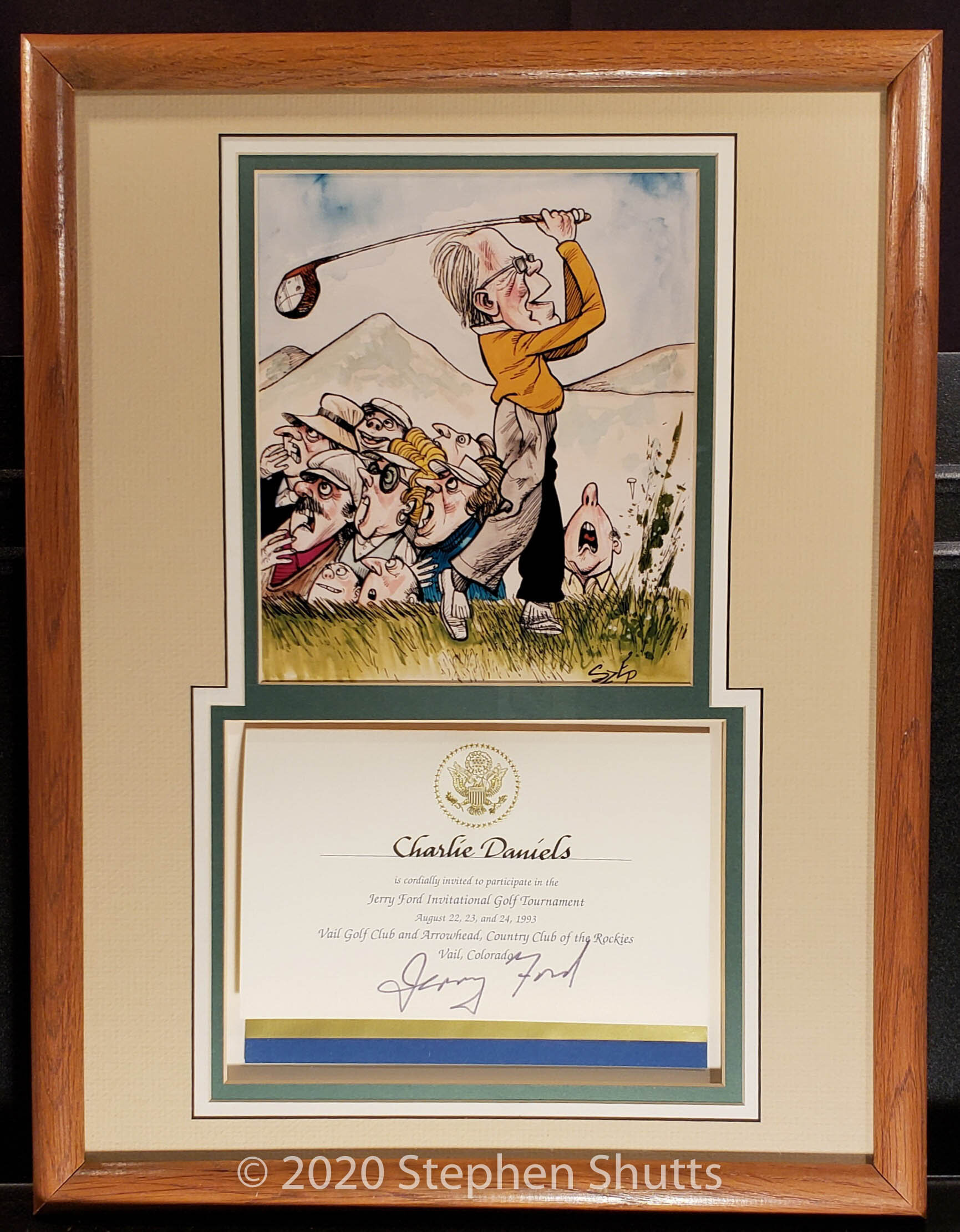 SOLD - "Jerry" Ford Signed Thank You