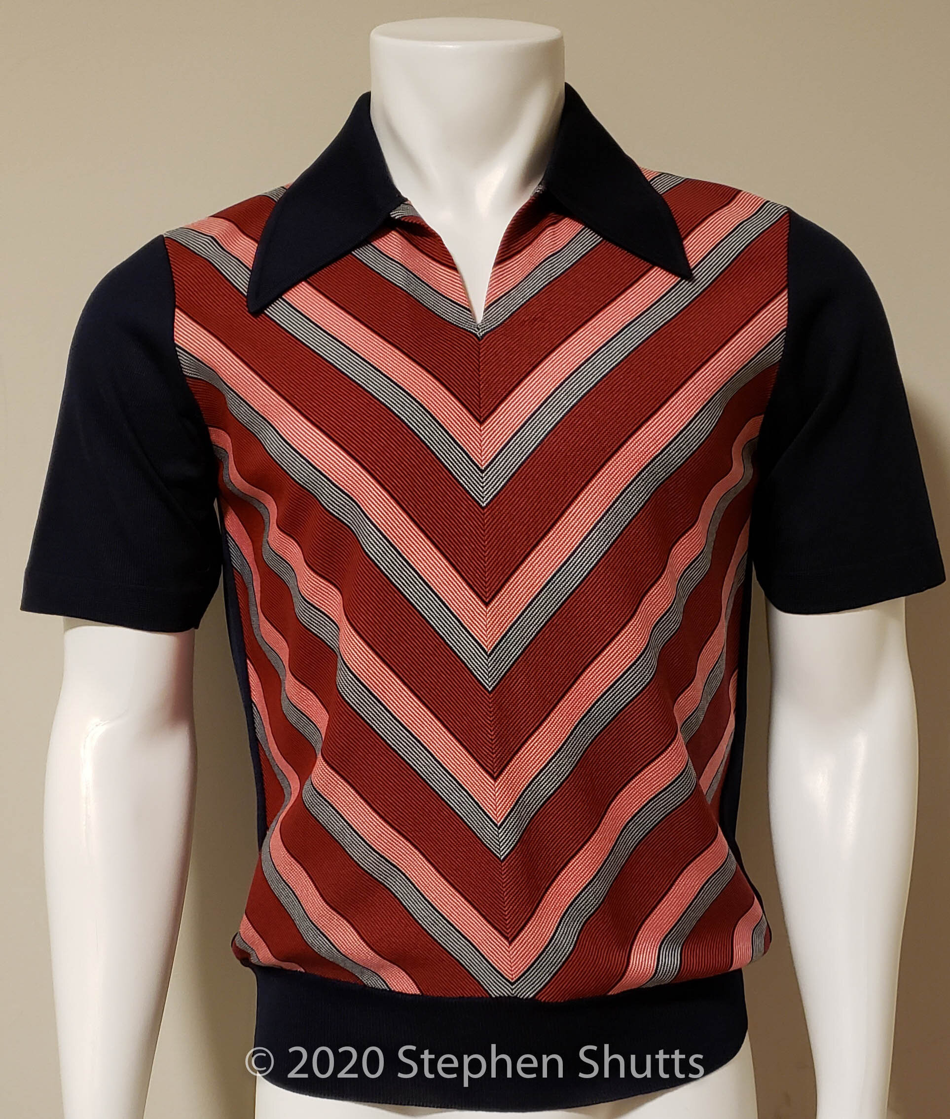 SOLD - "V" Pattern Shirt