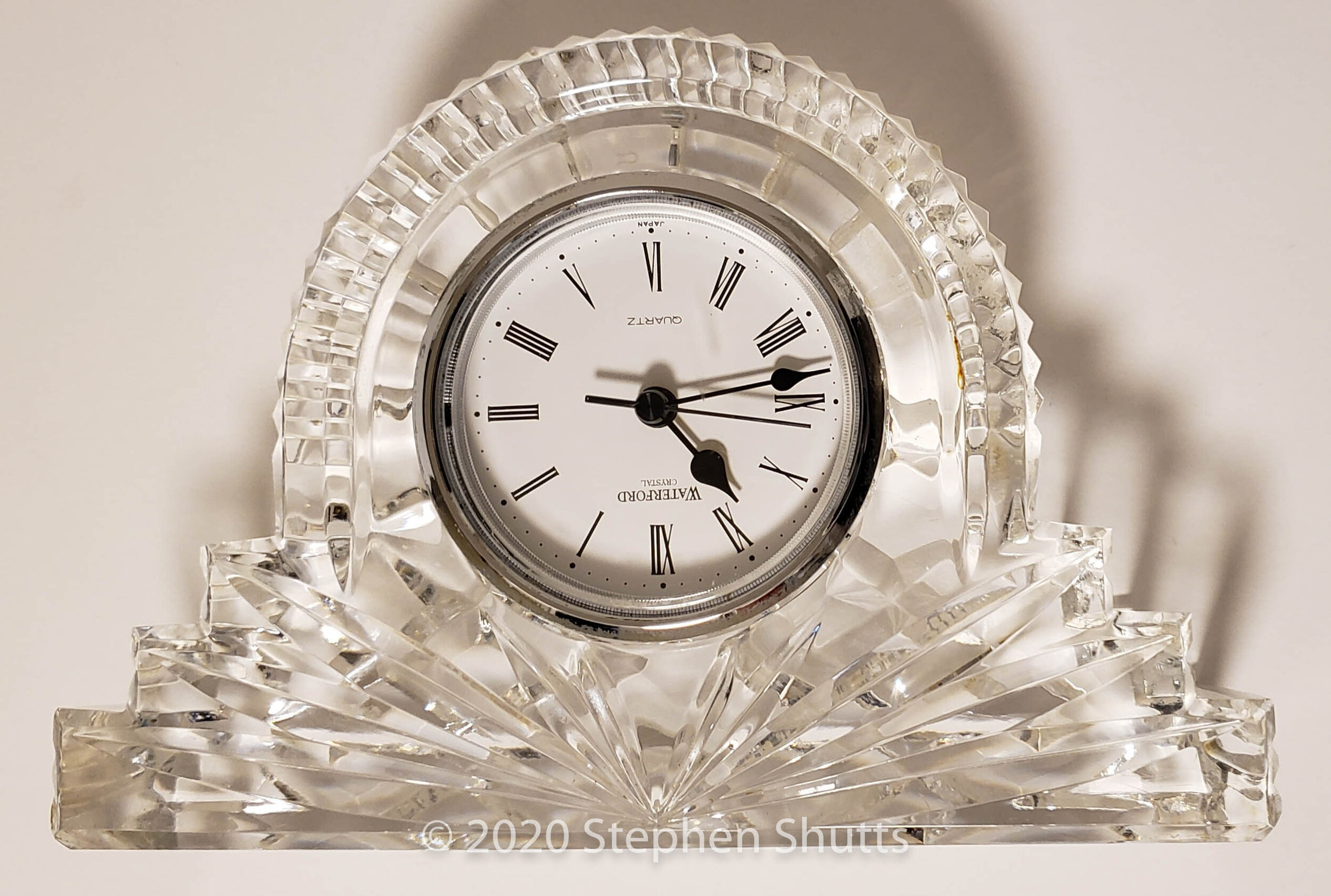 SOLD - Waterford Crystal Clock