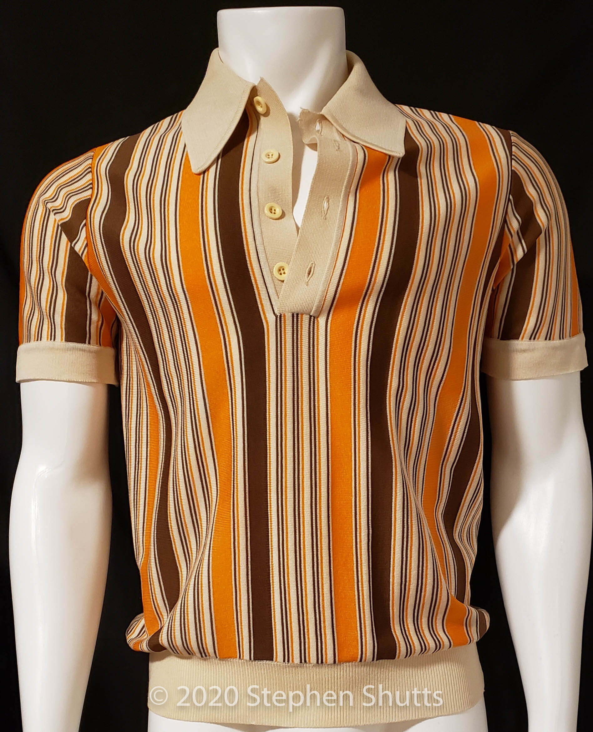 SOLD - Gino Paoli Striped Shirt
