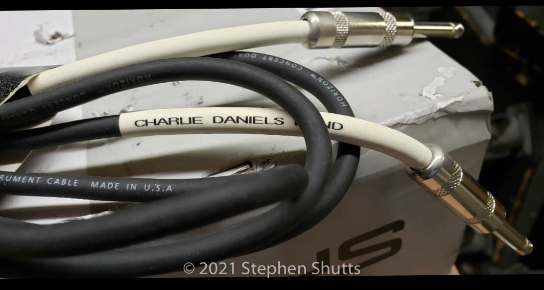 SOLD - Factory Marked Guitar Cable