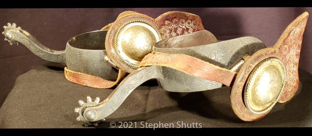 SOLD - Charlie Daniels Worn Spurs