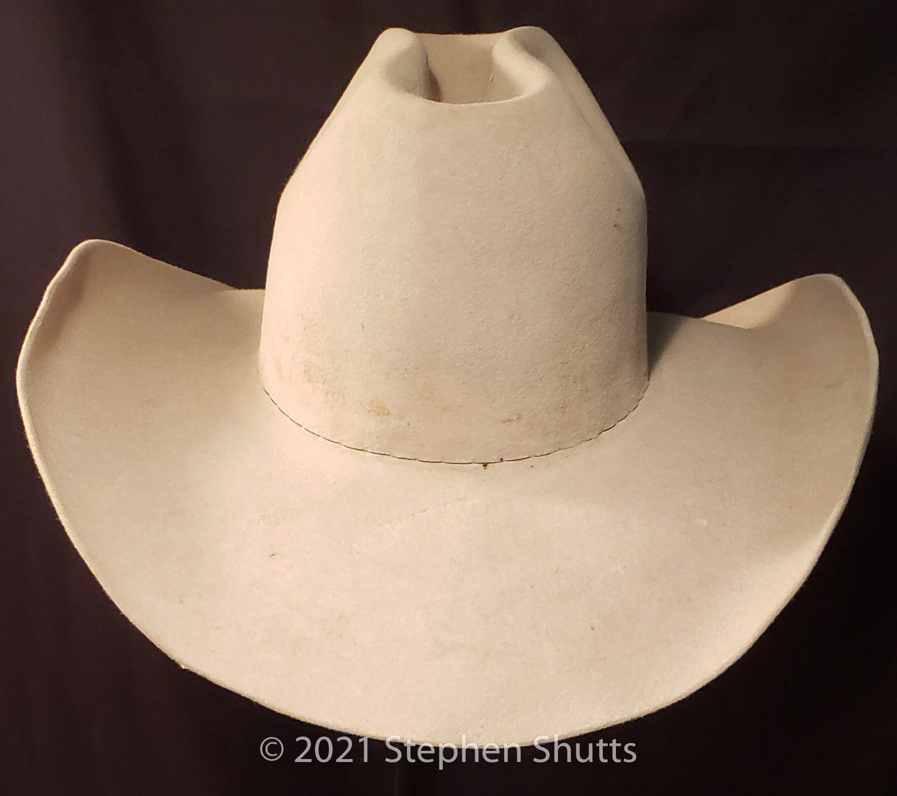 SOLD.- Custom Made Cowboy Hat