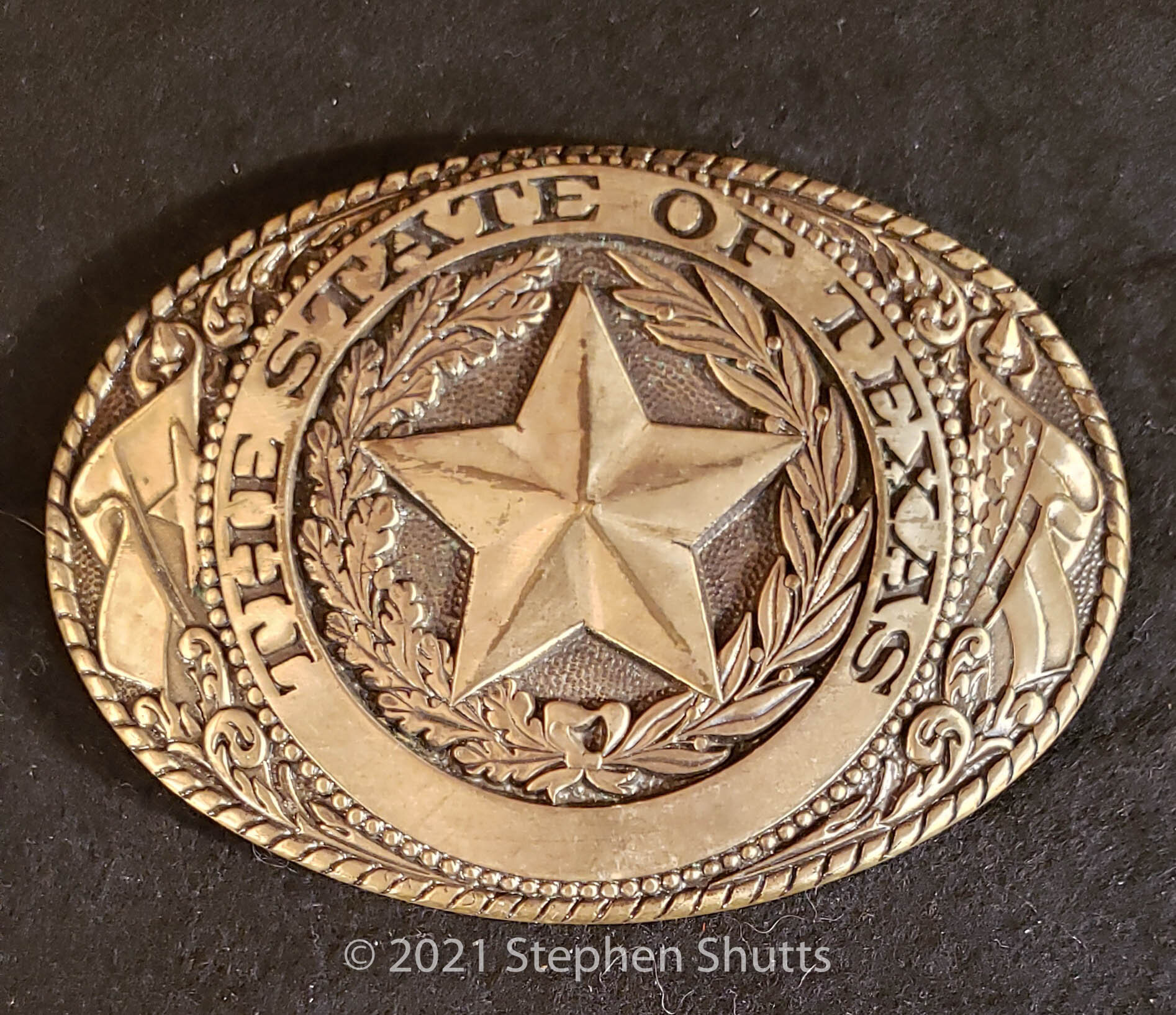 SOLD - Texas Belt Buckle