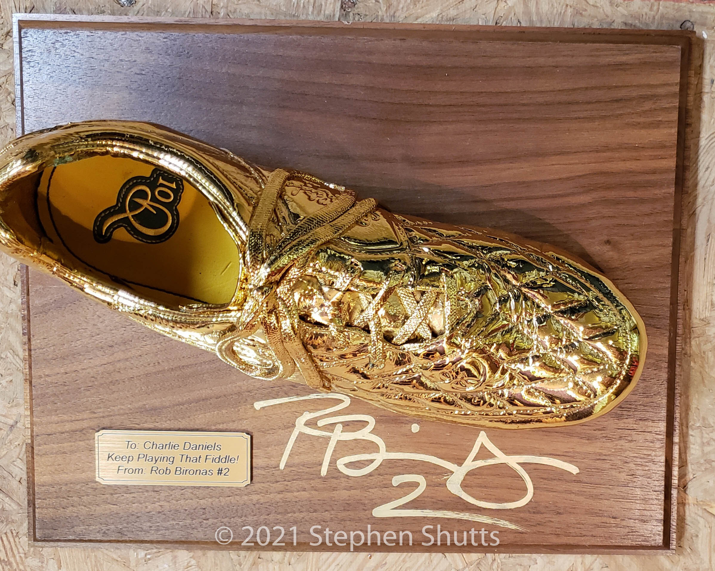 SOLD - Rob Bironas / Titans Cleat 