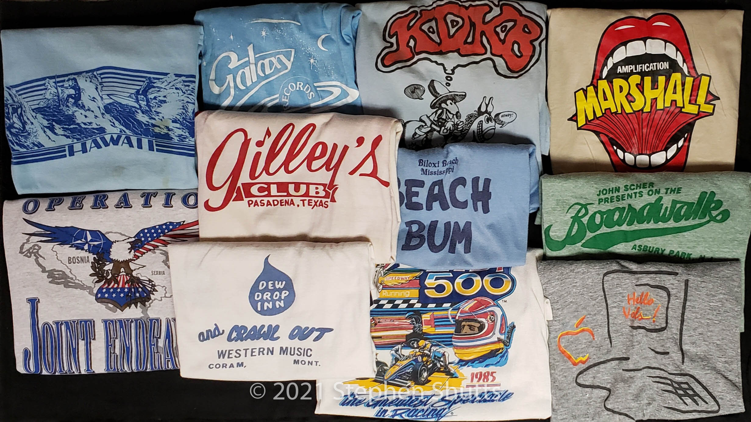 SOLD - Charlie Daniels Personal T-Shirts