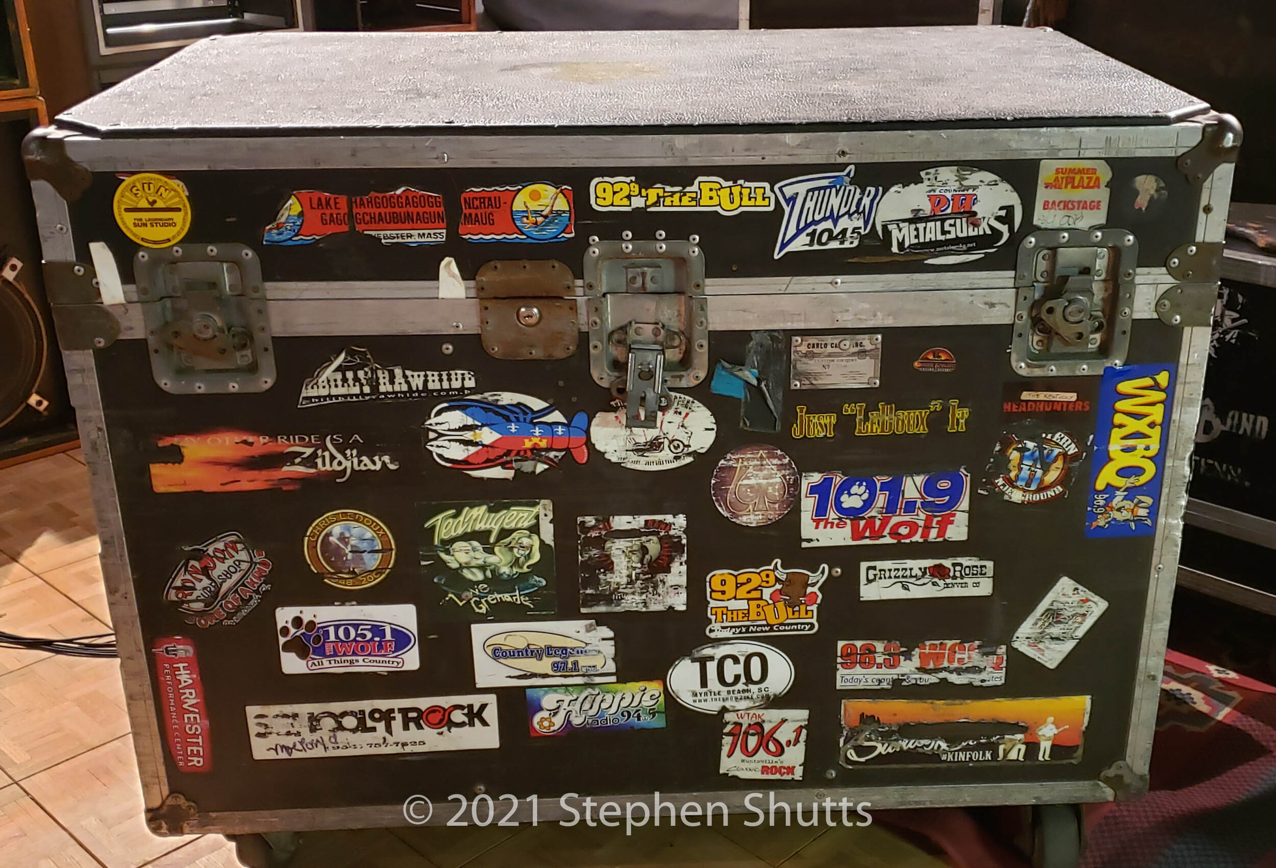 SOLD - Charlie Daniels Merch Case