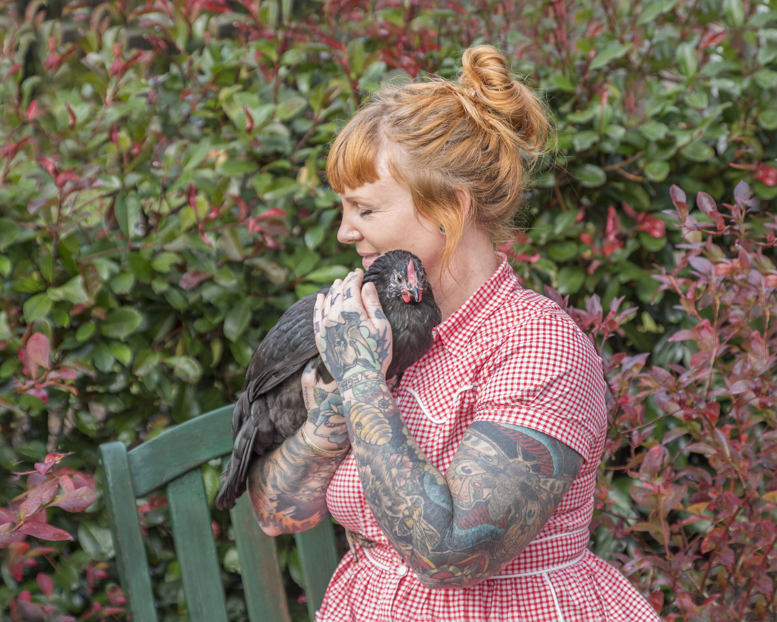 Emily and Jenny (Rooster Haus Rescue)