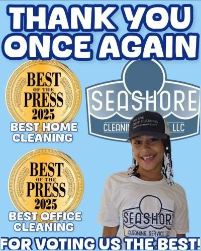 Seashore Cleaning Service wins Best of AC Press 2025.