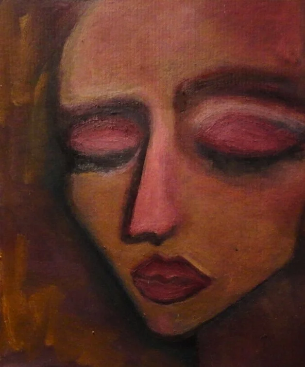  In Subdued Light, oil on paper, 2016  Samantha Cimino 