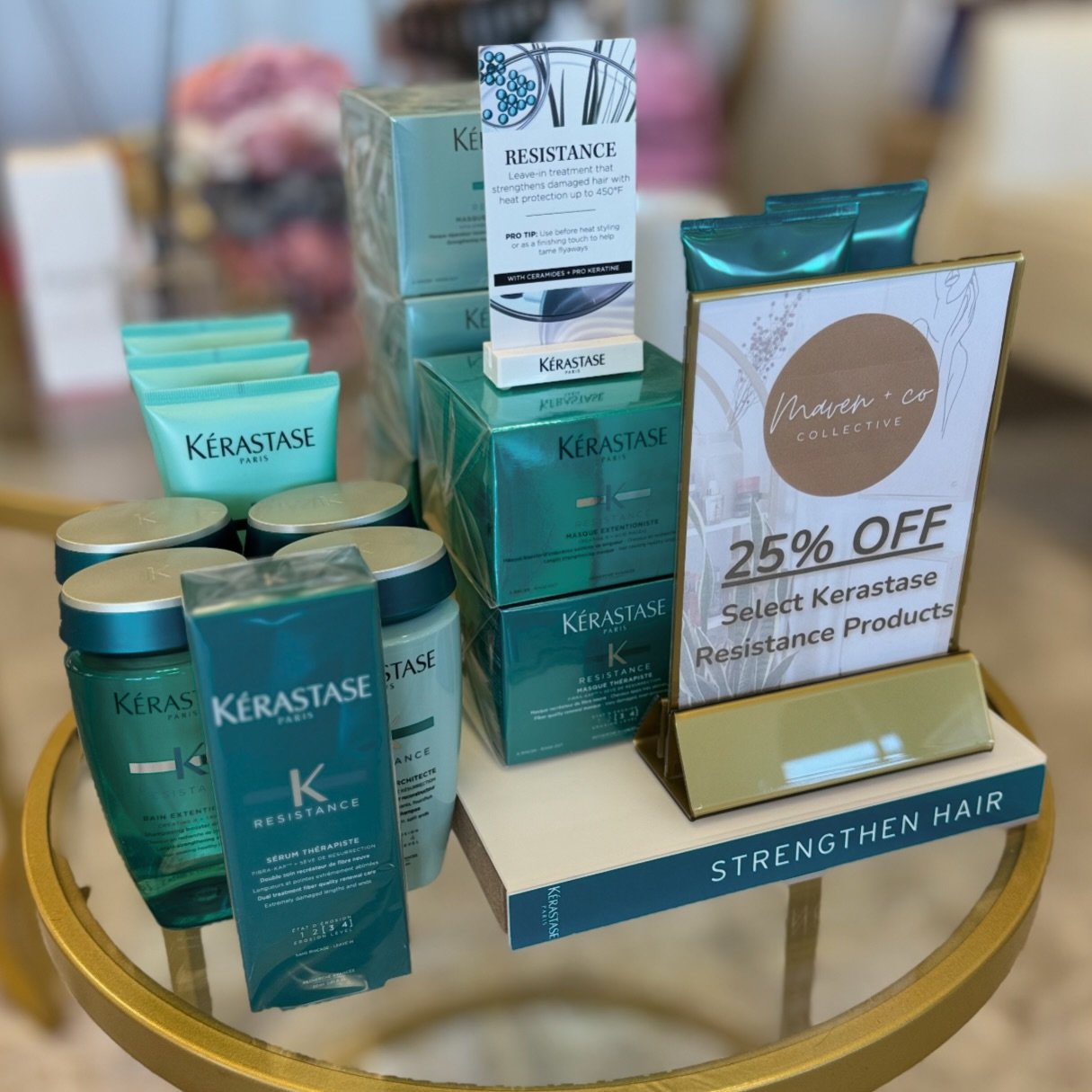 Ready, set- SALE!

Treat yourself to select products from the @kerastase_official  Resistance range, all for 25% off! 

Need to know if these products are right for you? Take the quiz in the link in our bio to find out!