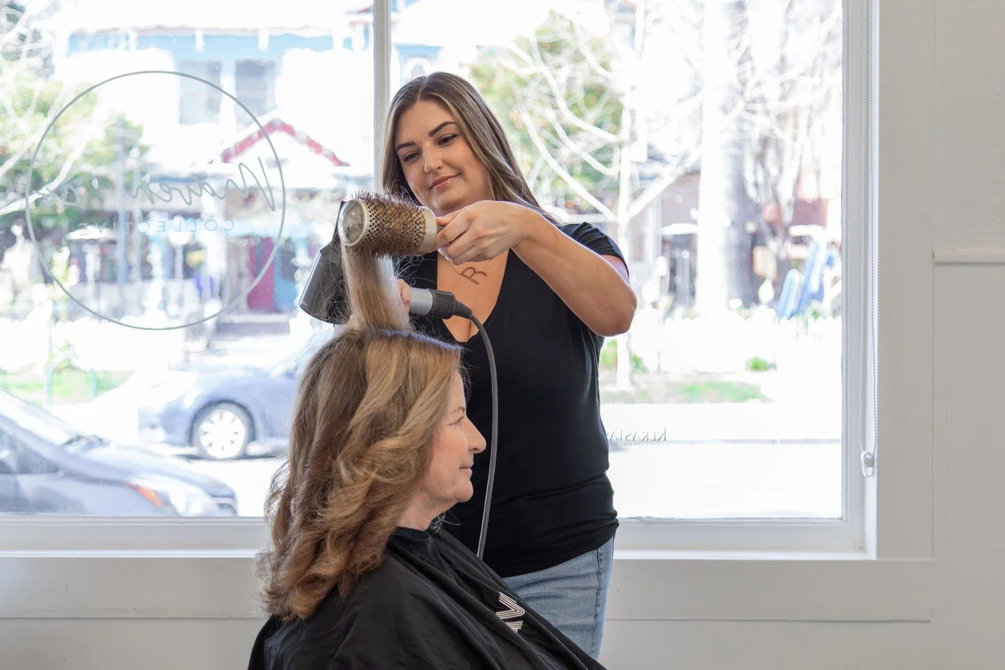 It&rsquo;s the little moments that make the biggest difference ✨

From a smooth blowout to those finishing touches, every step is done with care, intention, and your experience in mind. At Maven &amp; Co. Collective, we&rsquo;re here to make sure you