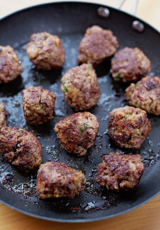 The Juiciest Italian Fried Meatballs Recipe