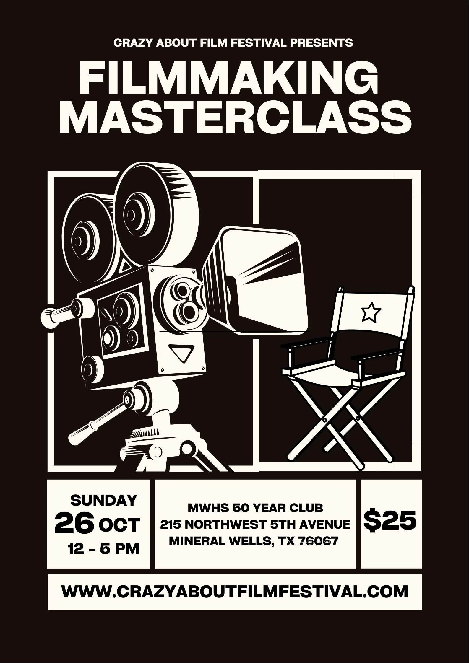 CAFF Filmmaking Masterclass