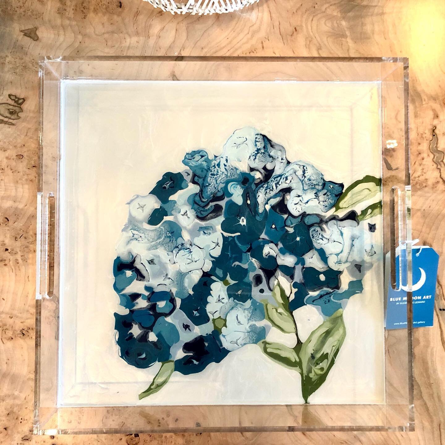 The hydrangeas are blooming! DM me if you&rsquo;d like one! Now taking special orders! All sizes available: 12x12 up to 16x16!