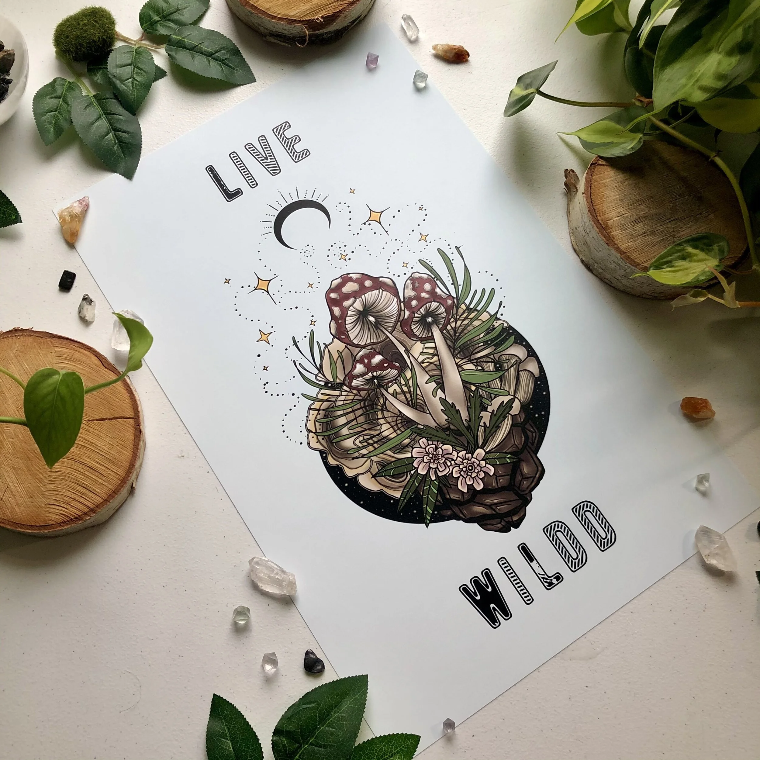 "Live Wildd" 11x17 Poster