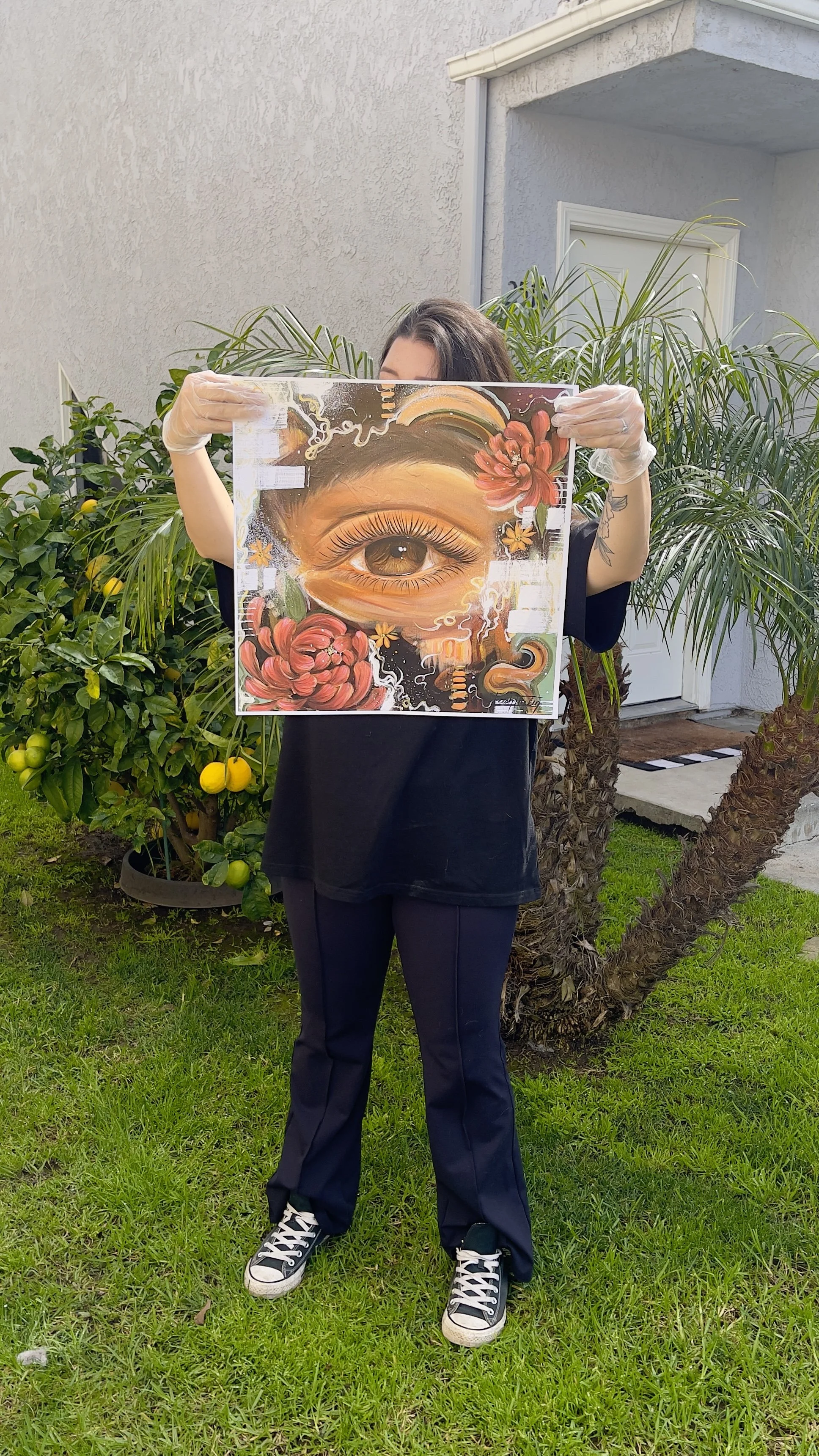 16x16 "Soul Garden" fine art print