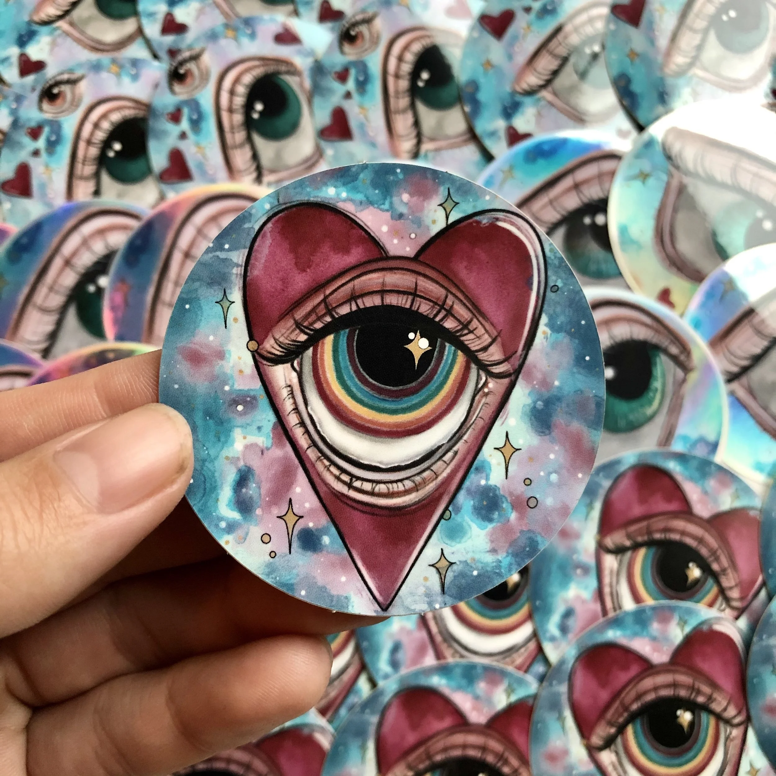 "Rainbow Love" Sticker