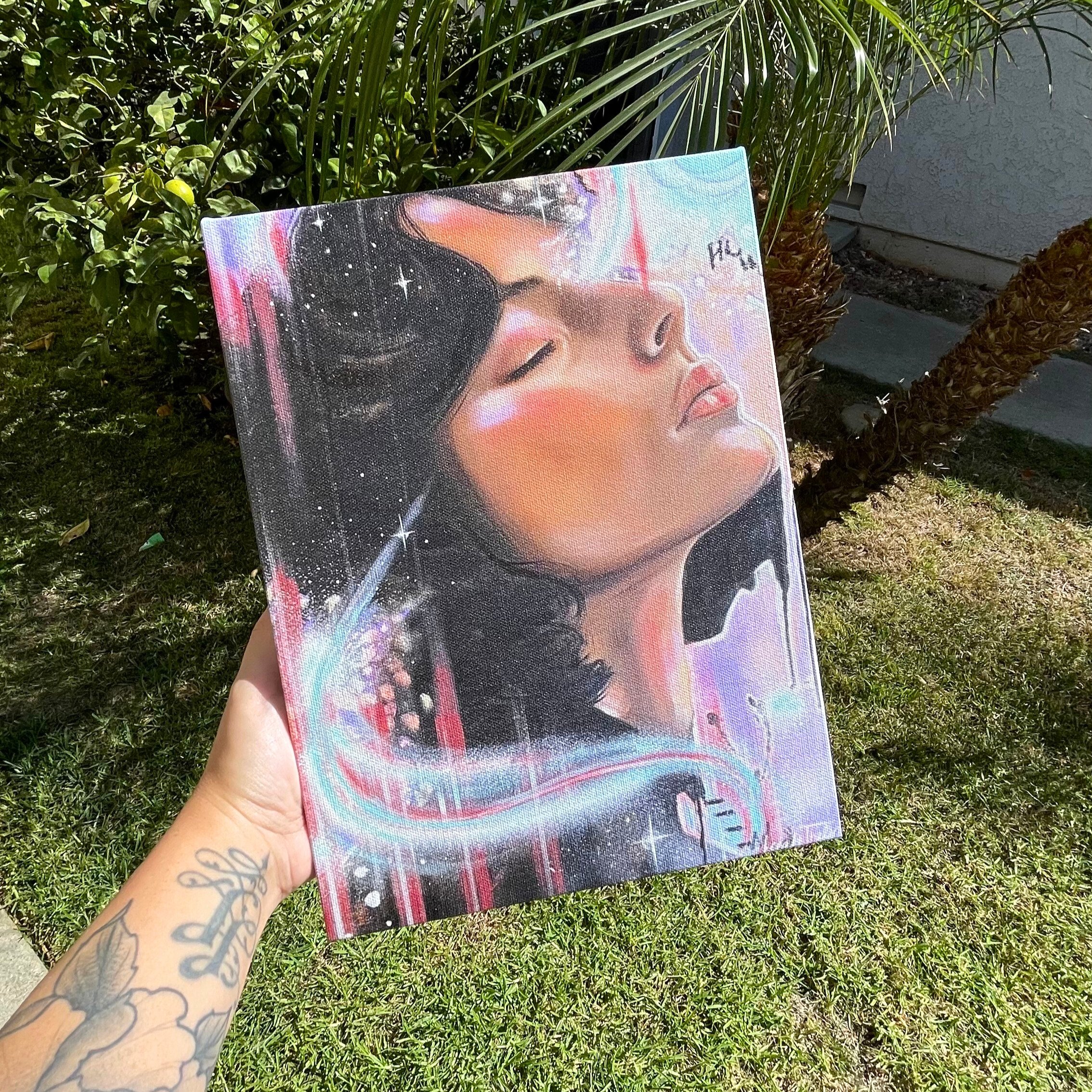 "Submerged in Sound" Canvas Print