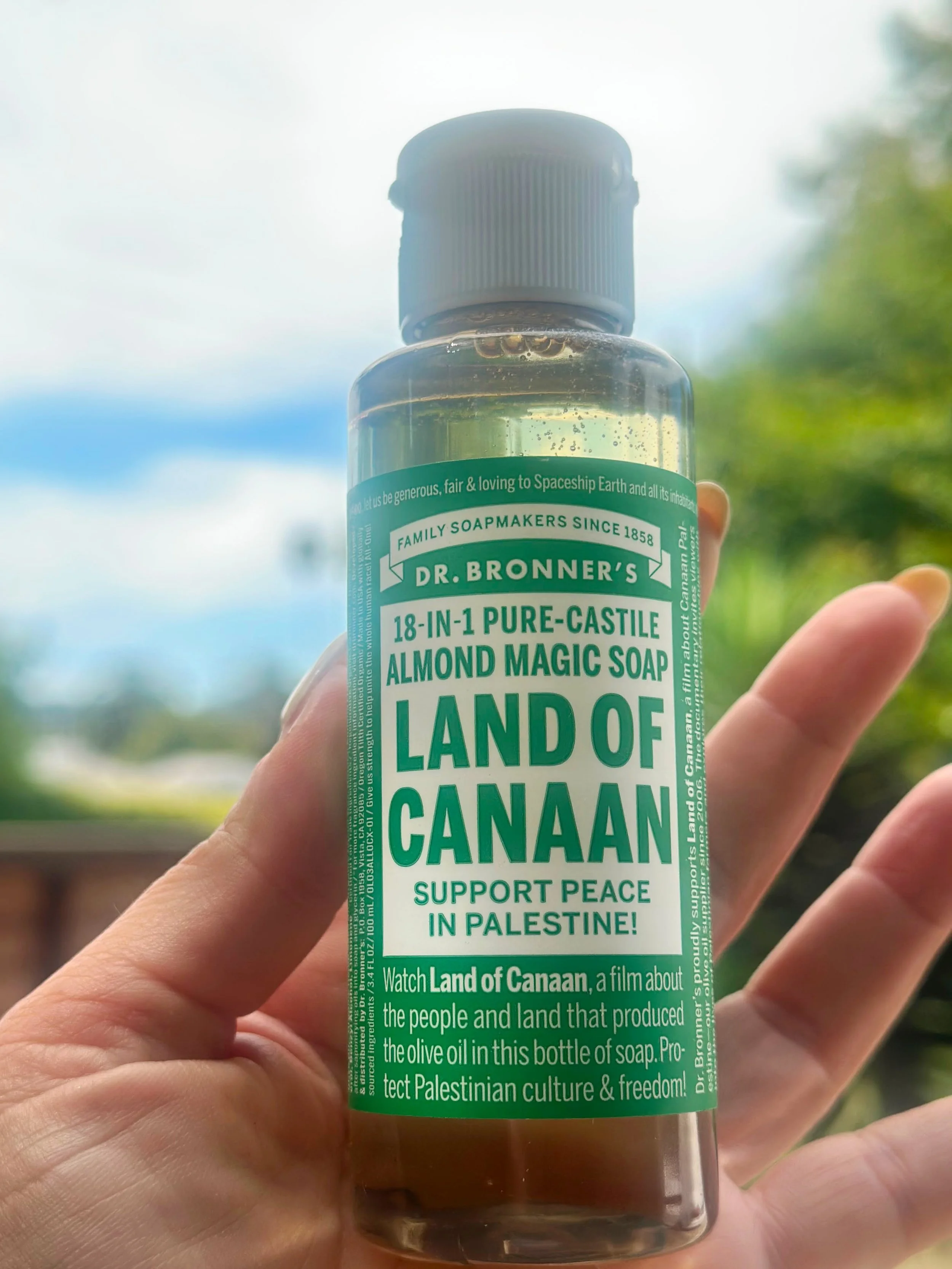 The most meaningful partnerships begin with shared values, sometimes long before a film finds its audience.

Because of @drbronner decades-long relationship with the Palestinian farmers featured in @landofcanaanfilm they understood why this story mat