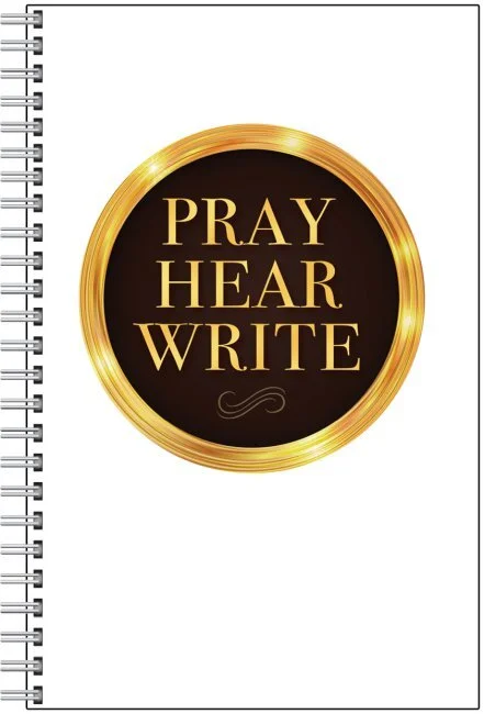 The Pray Hear Write Journal - White