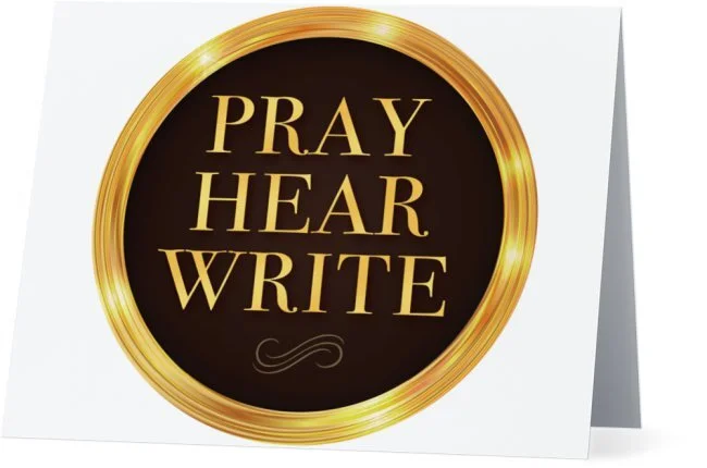 Pray Hear Write Notecards