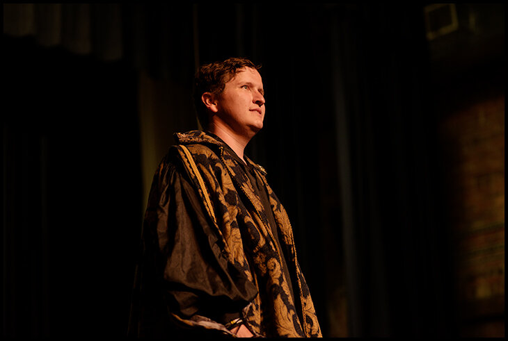 Rehearsals for the local theater’s production of Cinderella.