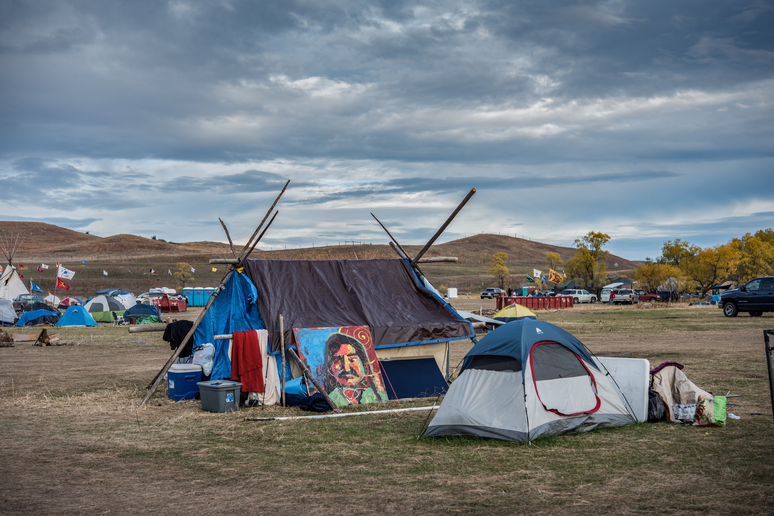  Within the Octeti Sakowin encampment there was a diversity in the structures people erected. 