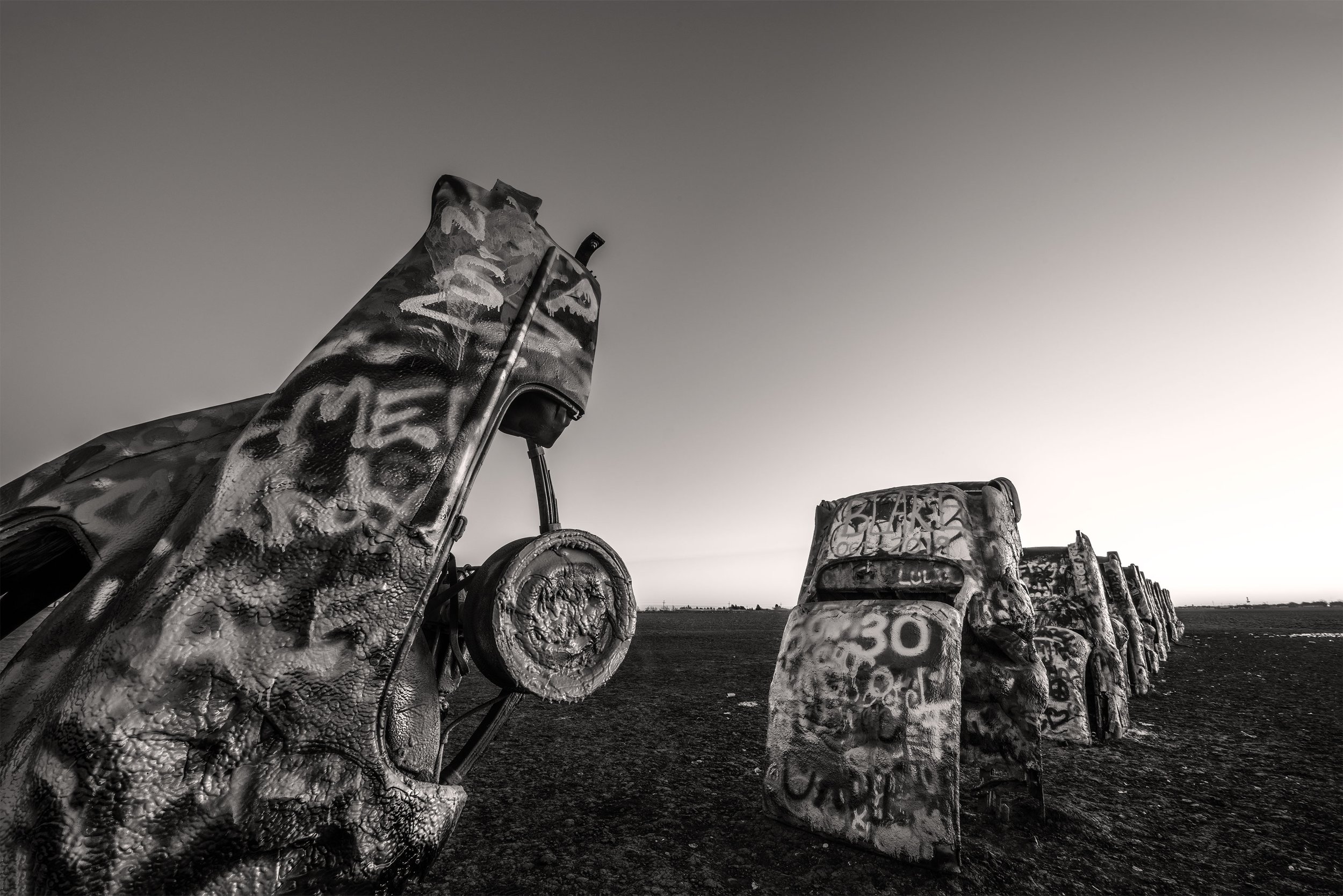 Cadillacs at Sunrise #1