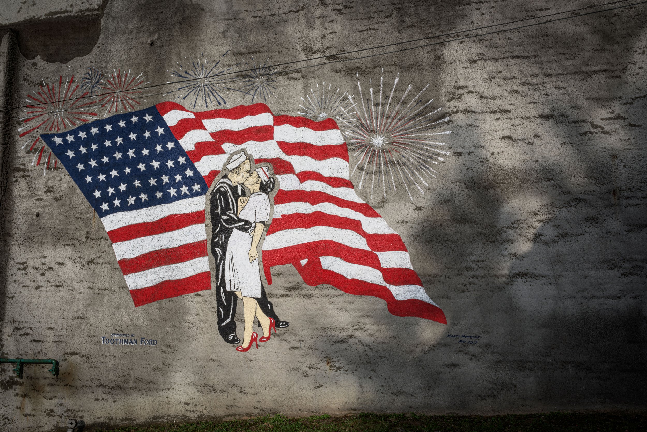 Mural Along Main Street