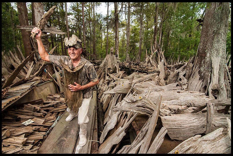 The King of Driftwood Paradise
