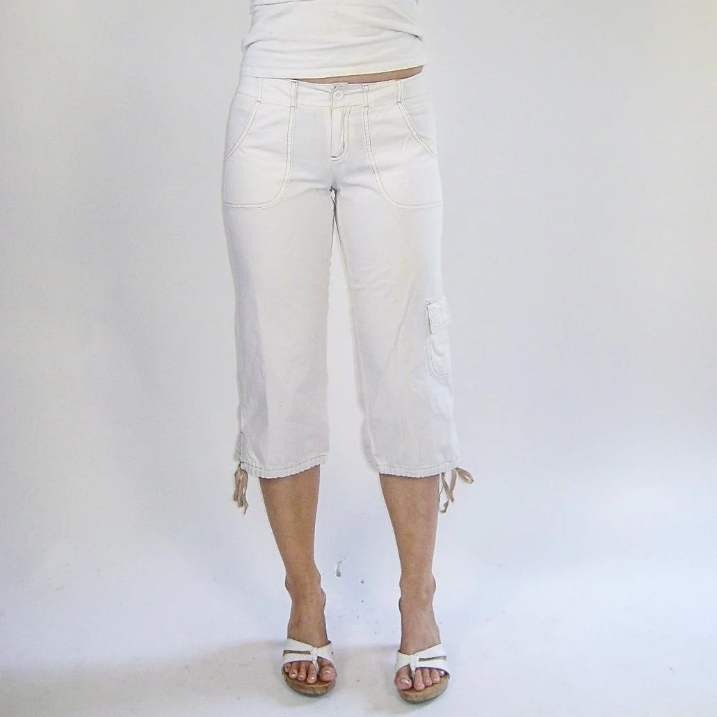 Y2K Low Rise Capris - 4/6