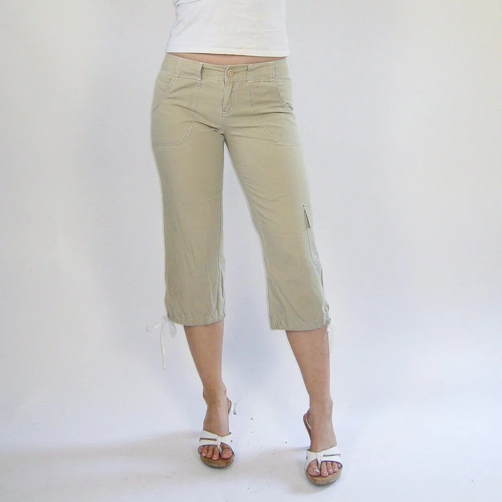 Y2K Low Rise Capris - 4/6