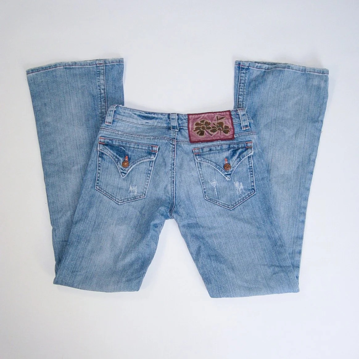 Bella Dahl Floral Embroidered Jeans - 27