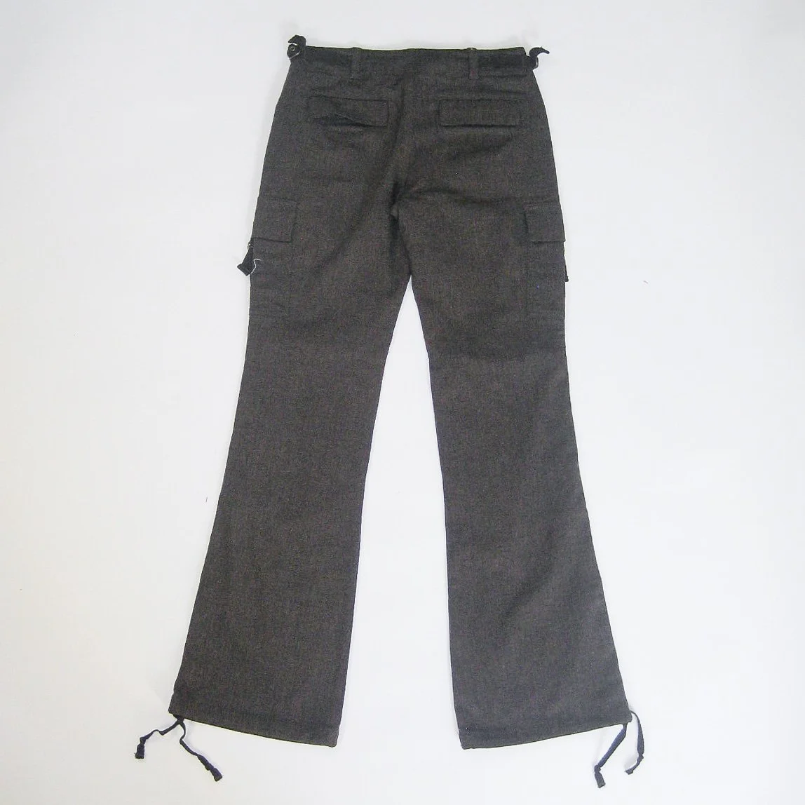 Y2K Wool Cargo Pants - 0
