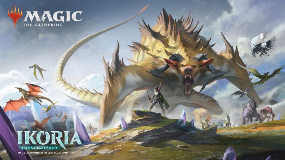 Magic the Gathering Ikoria Lair of Behemoths Pre Release Code Arena
