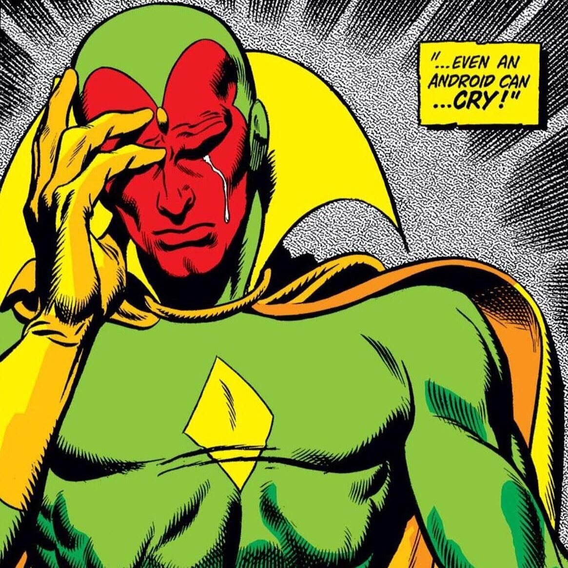 Oh no! Vision&rsquo;s turned on the waterworks again! Although it&rsquo;s not really a good look for our sniveling super-hero he&rsquo;s a sensitive boy and when he found out most of the local comic stores weren&rsquo;t carrying the Vision Complete C