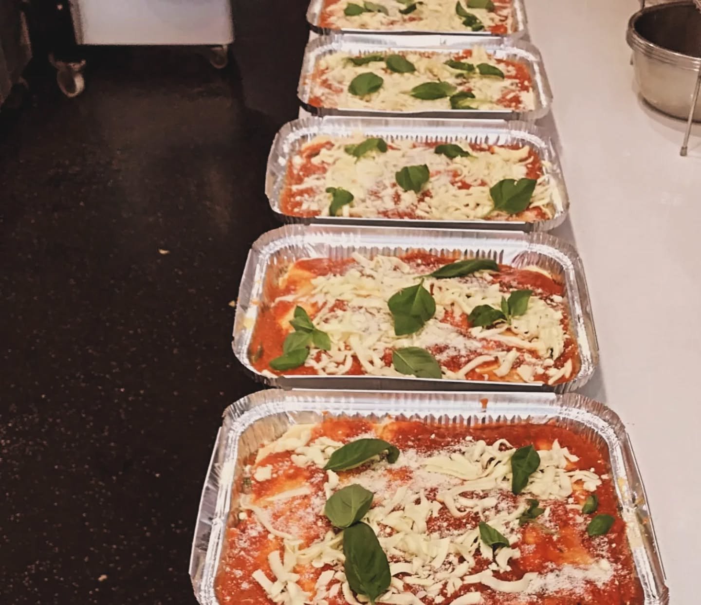 Our Nonna's lasagna( also available vegetarian ) is to die for, serves 4 to 6 people, and is available for pre-order!
$55 fresh $65 cooked.

48 hours notice required (:

Take away deals available every day.

🍝 Selected pastas $20
🍕 Gourmet pizzas $