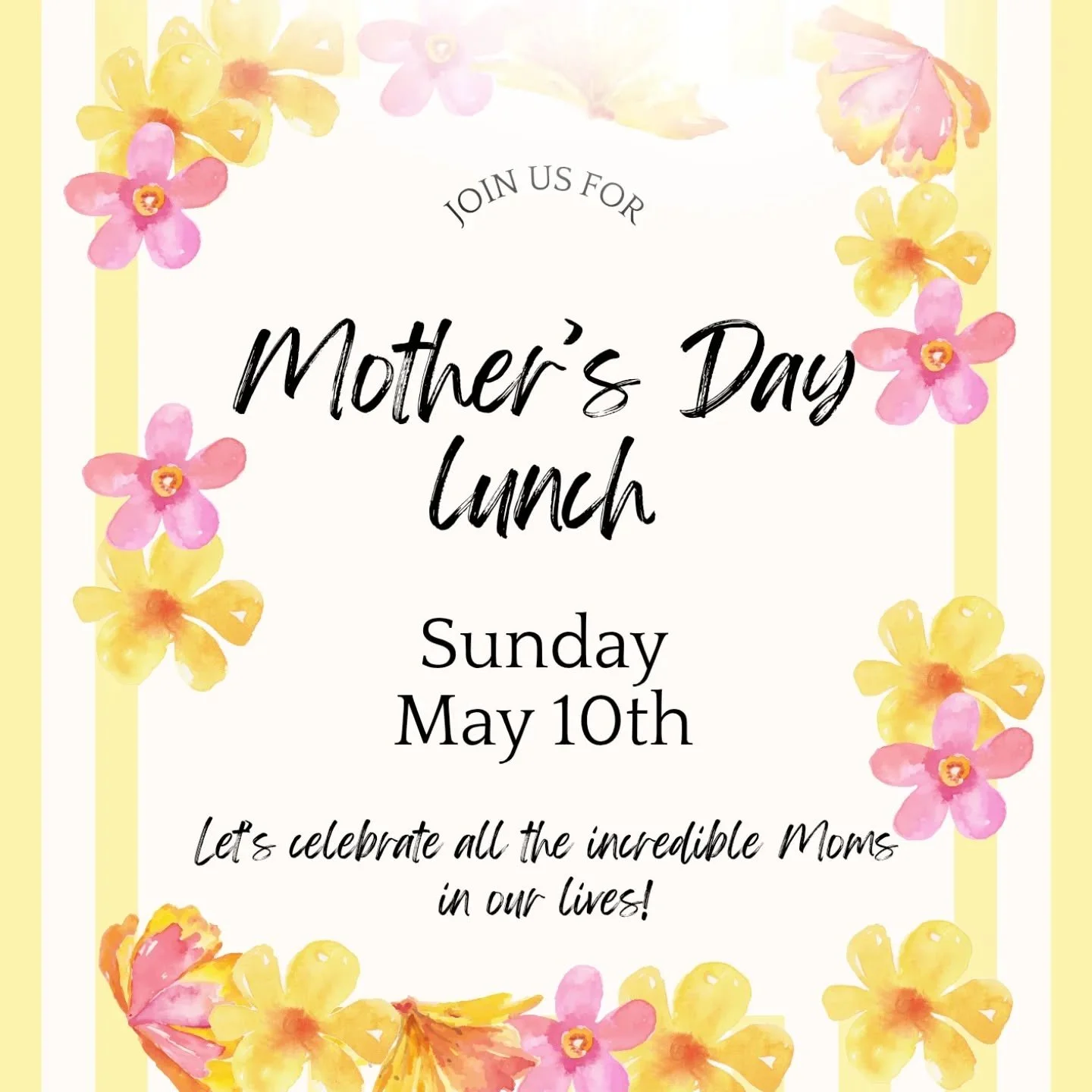 Mother&rsquo;s Day is nearly here 🌸

We&rsquo;ve got a few spots left for lunch and very limited availability for dinner.

If you&rsquo;ve been thinking about booking, now&rsquo;s the time &mdash; once they&rsquo;re gone, they&rsquo;re gone.

Book o