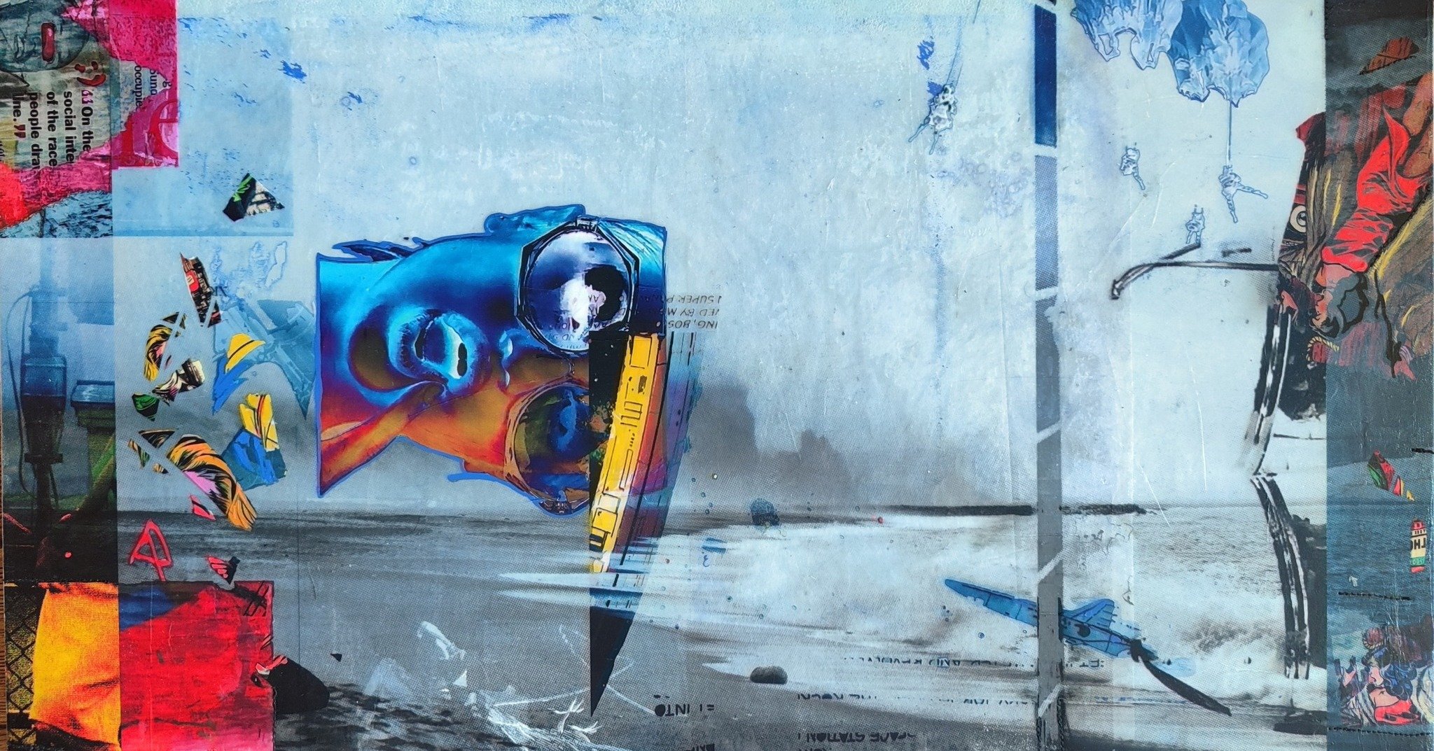 Before she was an artist, Ghadeer Saeed was an architect, and it shows. Structured lines, spatial rhythm, and intentional layering shape every composition. This architectural precision gives "UNDEFINED" (on show until Jan. 1) a sense of ord