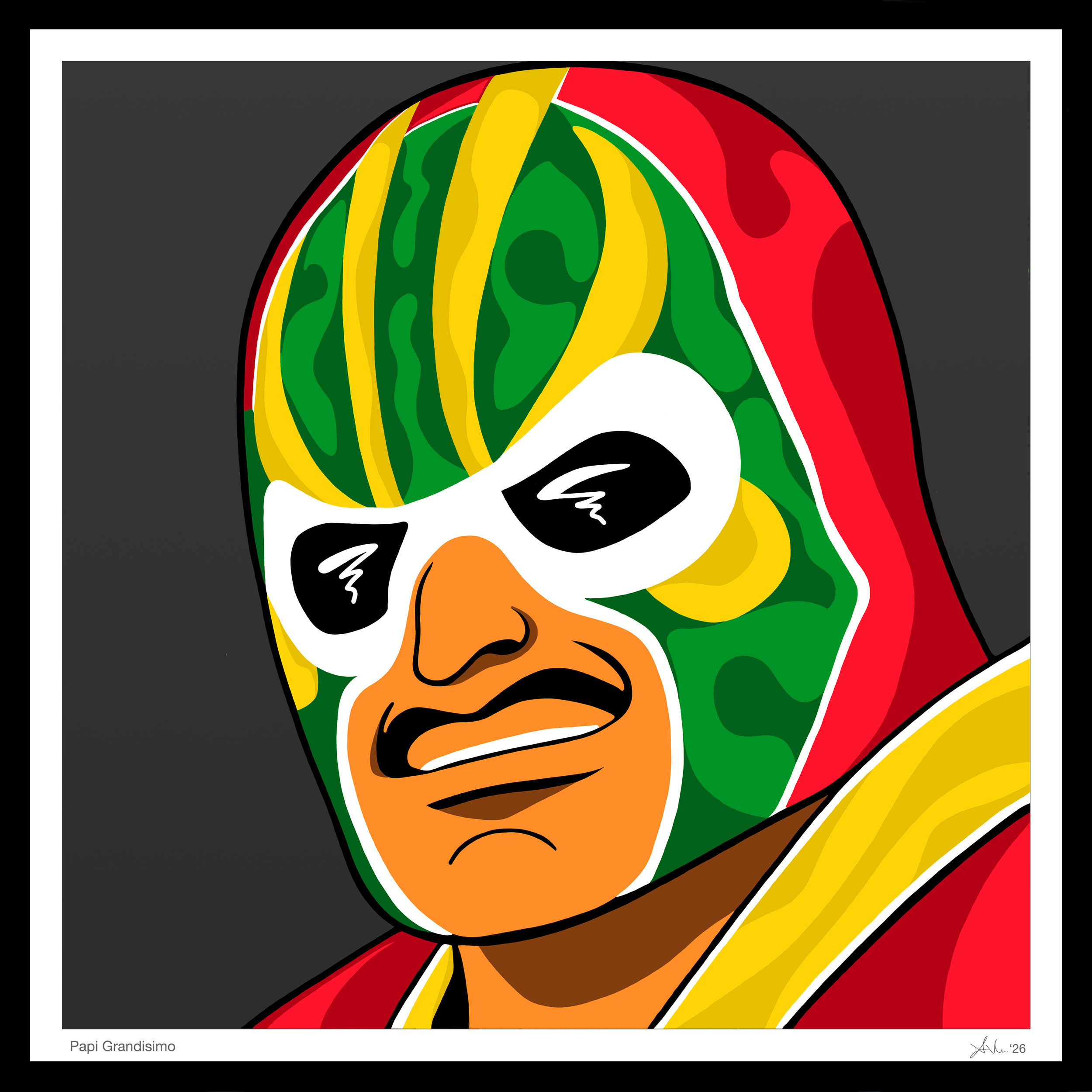 Papi Grandisimo 32x32 Art Frame with Title & Signature.png