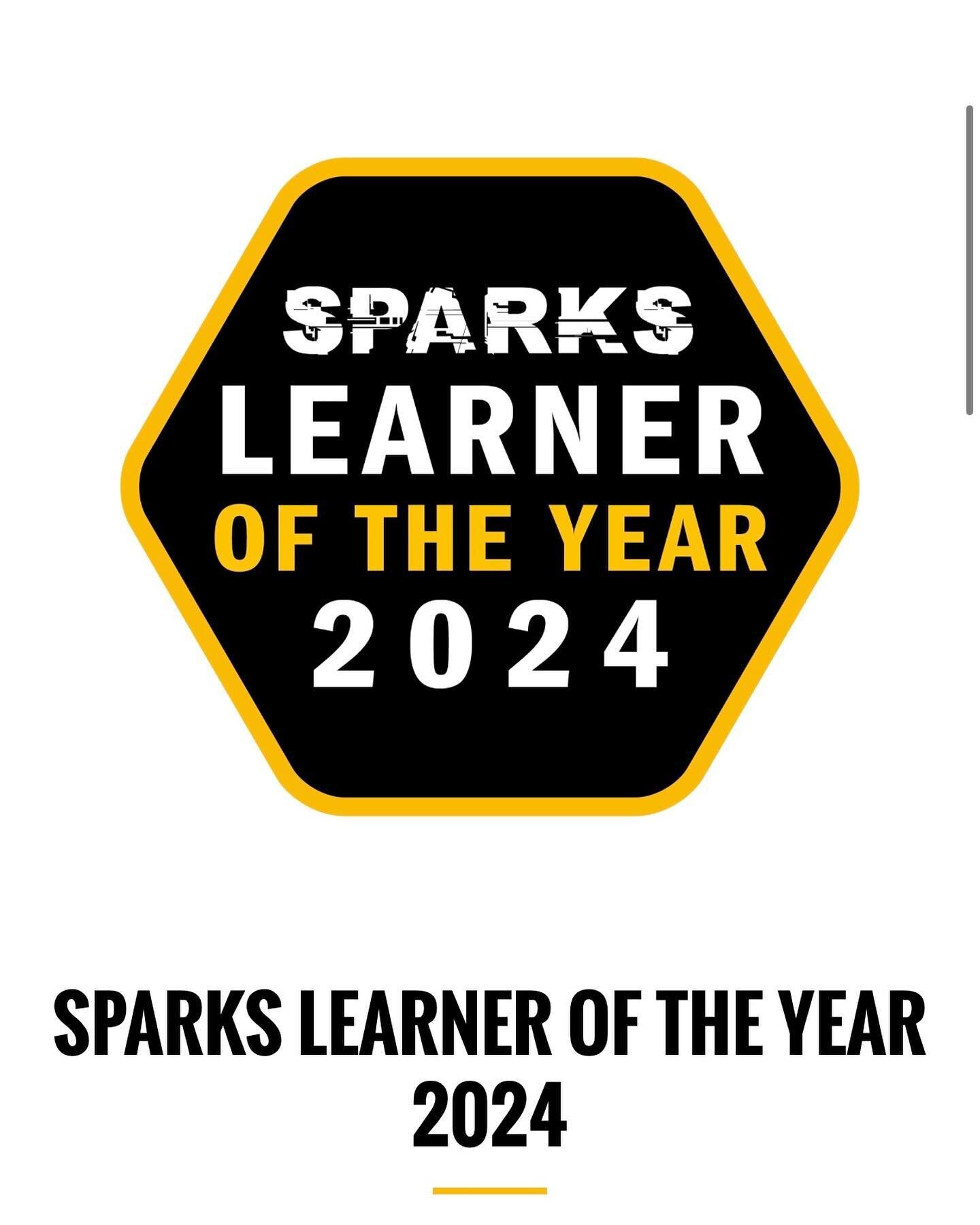Congratulations to our apprentice Kian for coming first in the South East Regional @sparksmagazineuk Learner Of The Year Award! 👏🏽 

Next stop the National Final 🥳 

Super proud of the electrician you are becoming! Keep up the hard work mate and y