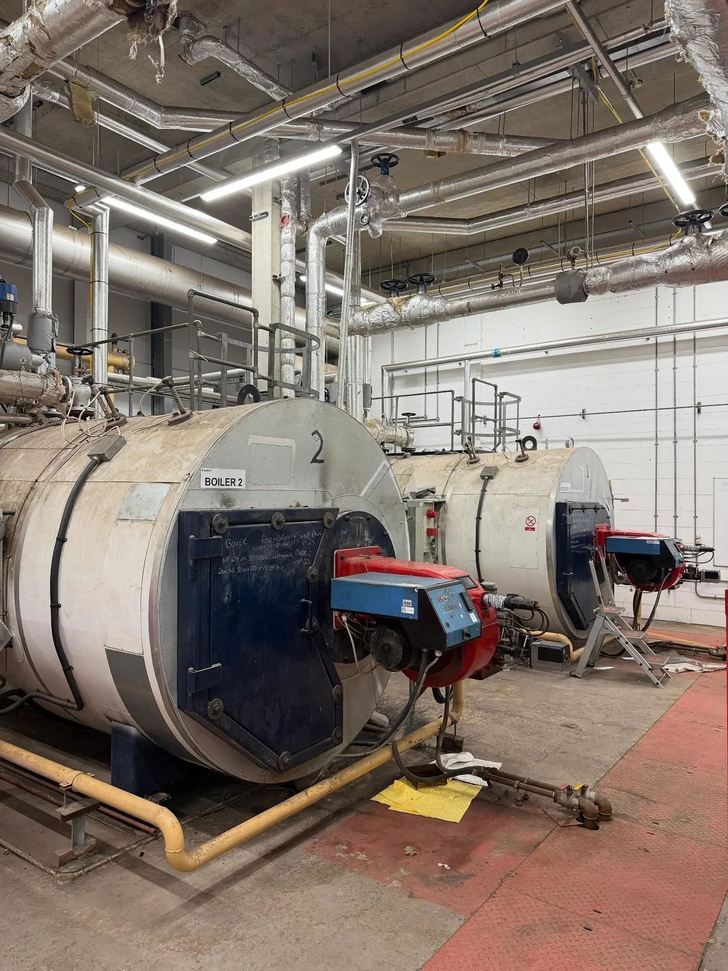 Exciting Project Update!

We're pleased to announce that we've just kicked off a major new project: The upgrade of two large commercial boilers serving a busy public sector site.

This one is all about reliability, efficiency, and keeping essential s