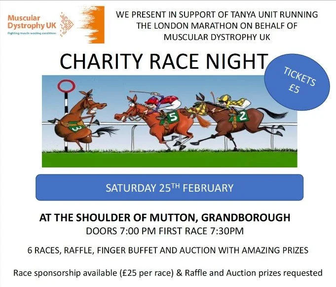 Charity Race Night in aid of Muscular Dystrophy UK — St Wulfstan ...