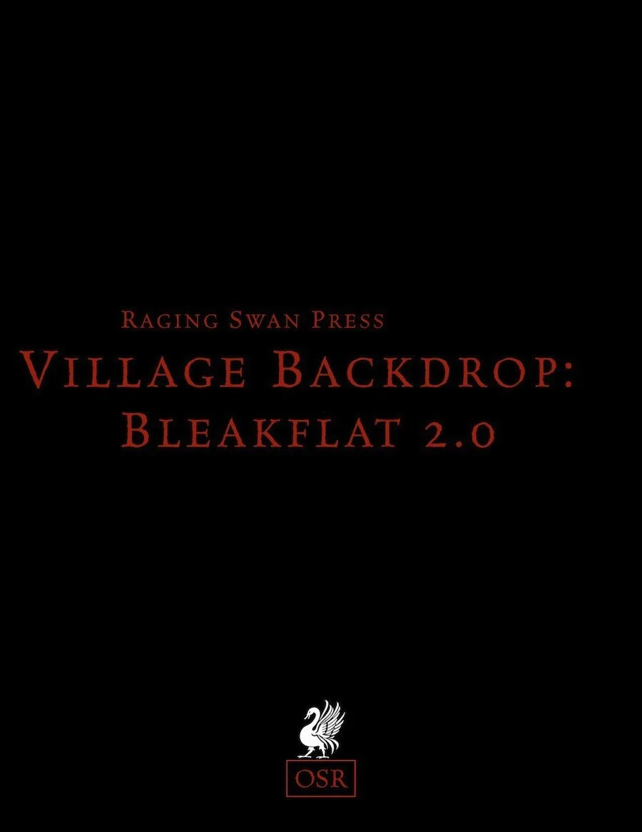 Village Backdrop: Bleakflat 2.0 (OSR)