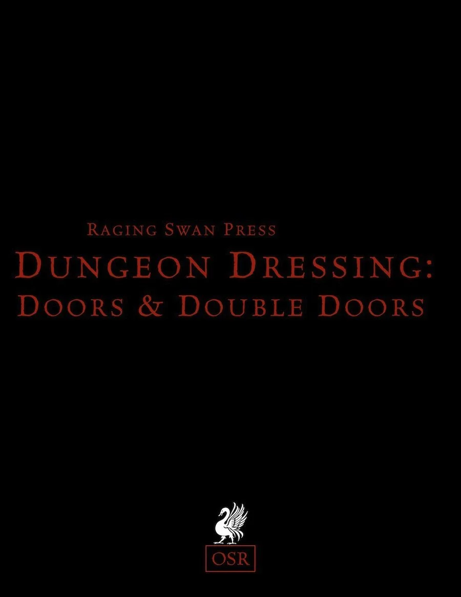 Dungeon Dressing: Doors &amp; Double Doors (OSR)