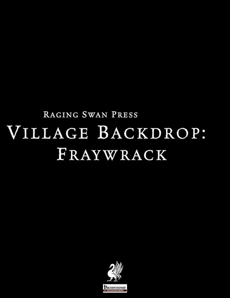 Village Backdrop: Fraywrack 2.0 (P1+P2)