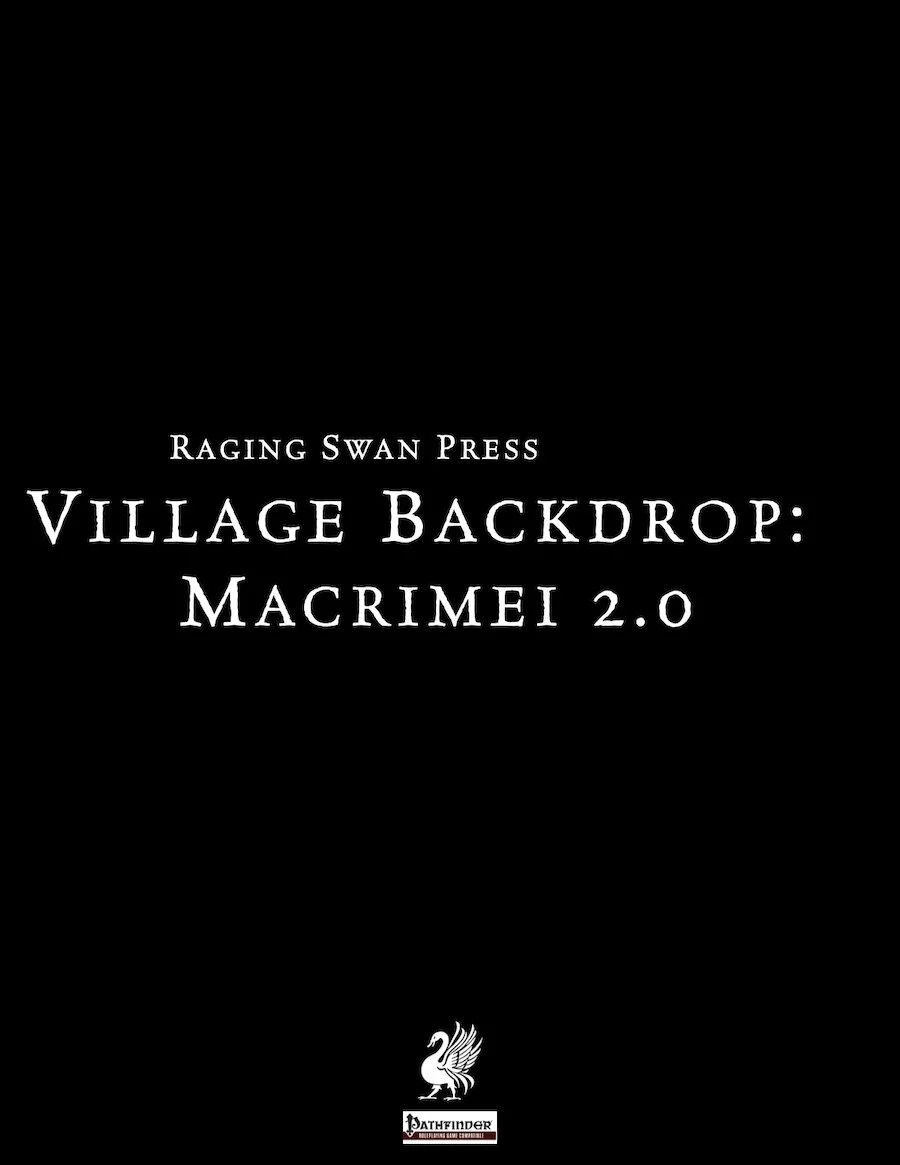 Village Backdrop: Macrimei 2.0