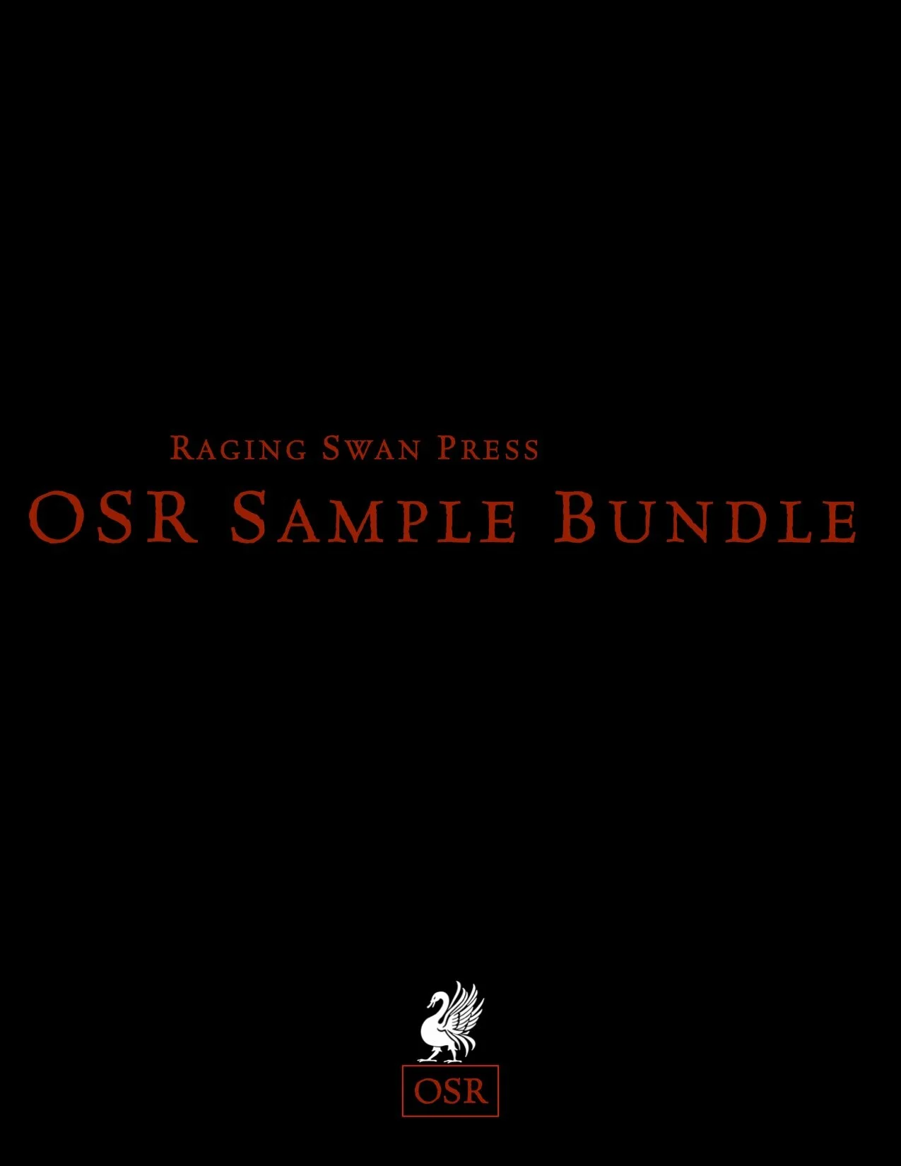OSR Sample Bundle