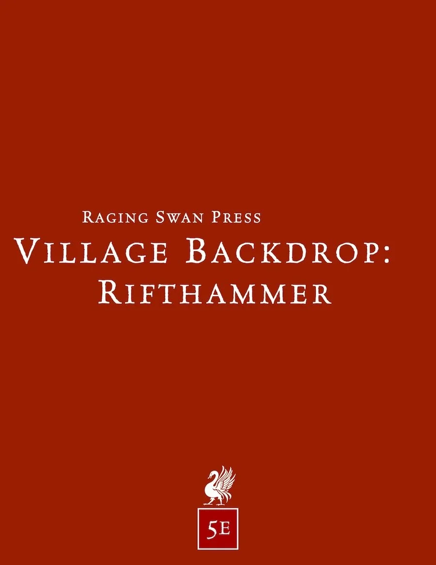 Village Backdrop: Rifthammer (5e)